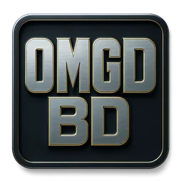omgbd লেখিকা রিমা ফোনে অ্যাপ পরীক্ষা করছেন
